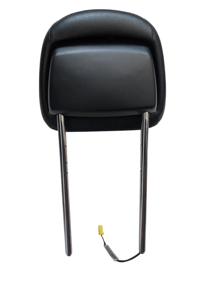 2010-2020 Grand Caravan Town Country Active Front Rest Headrest Leather Black - Image 2 of 4