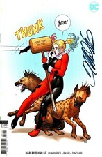 HARLEY QUINN #52 ONE LUMP OR TWO VARIANT EDITION SIGNED BY ARTIST FRANK CHO