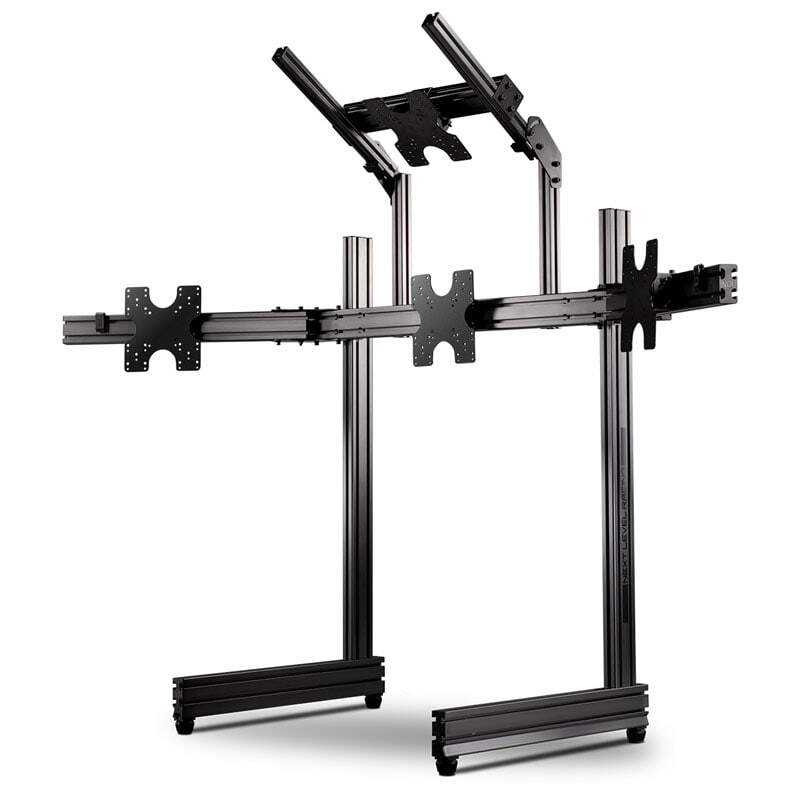 Next Level Racing Elite Freistehender Vierfach-Monitorständer NLR-E008