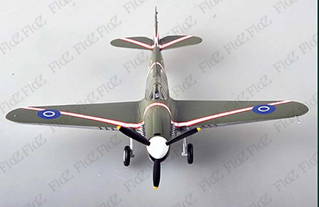 Royal New Zealand Artillery Curtiss P-40M Warhawk finished 1/48 Easy model plane - Image 2 of 4