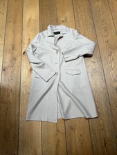 Loro Piana Ladies Cashmere Coat, Size 40 8, Lightweight Cream Beige