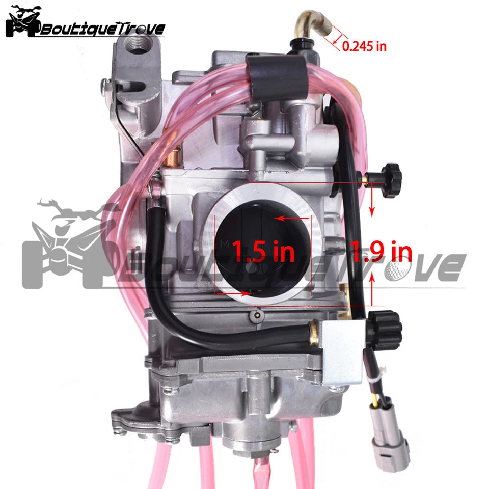 Carburador carburador para Kawasaki FCR38mm KX250F 2004-2010 / Suzuki RMZ250 2004-2009 Foto 3 de 4