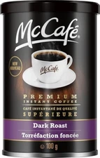 McCafe Premium Instant Coffee, Dark Roast, 100g  - FREE SHIPPING