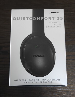 New Open Box Bose QuietComfort 35 QC35 Noise Cancelling Wireless Headphones