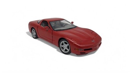 Vintage 1997 Chevrolet Corvette C5 1:24 Scale Diecast car Red by Maisto - Picture 3 of 20