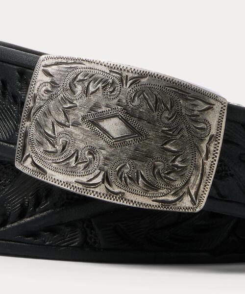 RRL Hand-Tooled Leather ダブルアールエル Porter