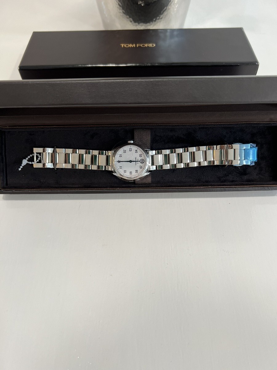 TOM FORD Stainless Steel No. 002 Watch 38mm $2138 | eBay