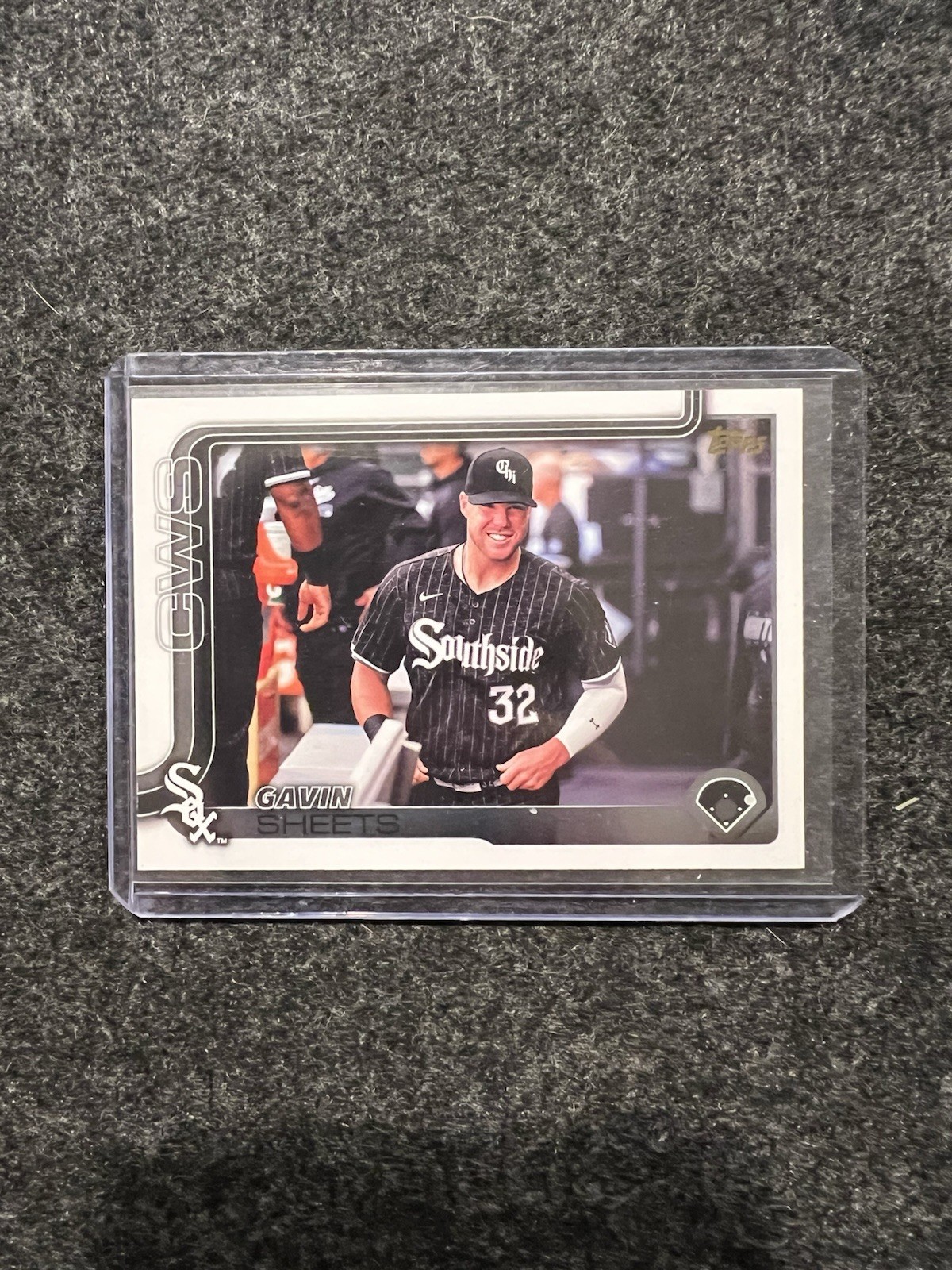 2025 Topps Series 1 - Gavin Sheets #95 Golden Mirror Image Variation