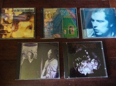 Van Morrison [5 CD Alben] Moondance  Enlightenment Into Music No Guru THEM BEST