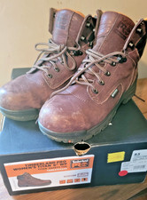 Timberland Pro TiTAN 6" Alloy Toe Waterproof Work Boot Brown Women's 8.5
