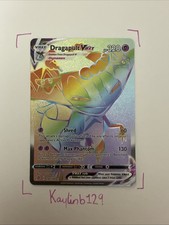 Pokémon TCG Dragapult VMAX 197/192 Rebel Clash Rainbow Rare Card on eBay