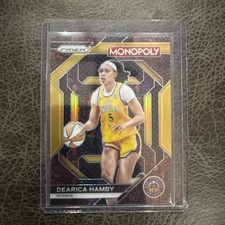 2024 Panini Prizm Monopoly WNBA #WNBA23 Dearica Hamby All-Star Red Classic Icons