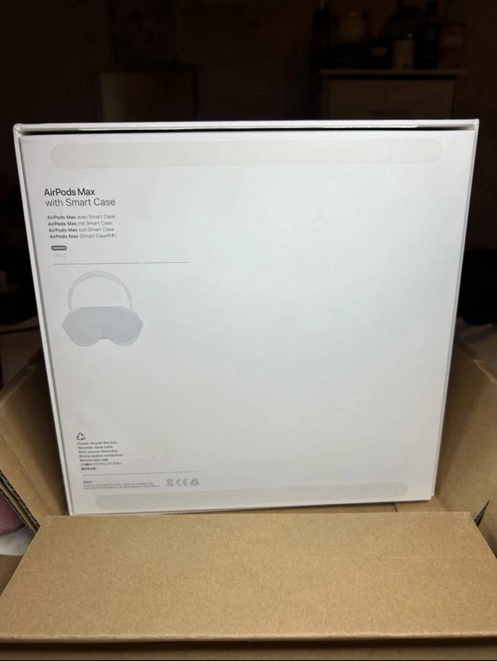 APPLE AIRPODS MAX OVER-EAR Bluetooth Wireless Headphones USB-C MWW63AM/A  - BLUE - Image 4 of 4