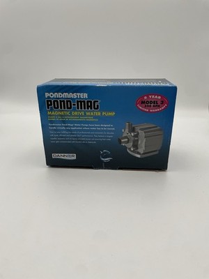 Danner Pondmaster Pond-Mag Model 3 350 GPH Magnetic Drive Water Pump 02523
