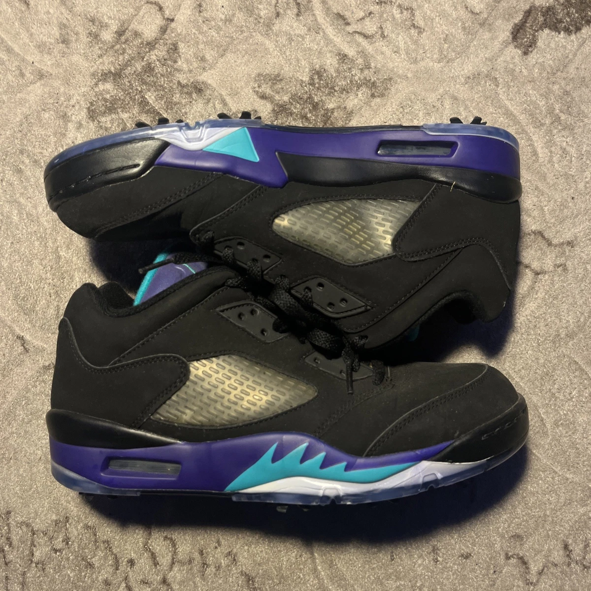 Jordan 5 Golf Low Black Grape for Sale | Authenticity Guaranteed