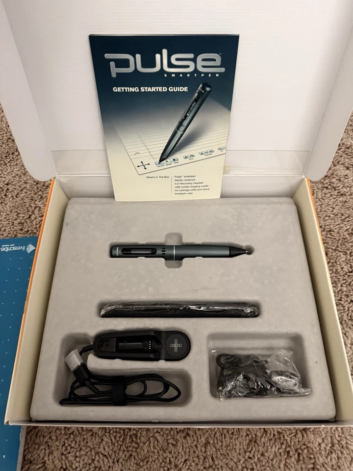 Livescribe Pulse 1 GB Pluma Inteligente Grabadora de Audio Compatible con PC Mac Foto 2 de 3