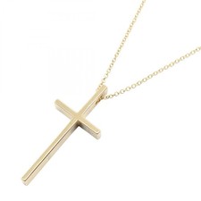 Tiffany  Co.  Metrocross Necklace K18 Yellow Gold 750YG 942966