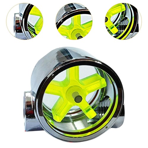 Water Flow Indicator Sturdy Quick Connect Liquid Cool for Computer Laptop PC - Afbeelding 2 van 7