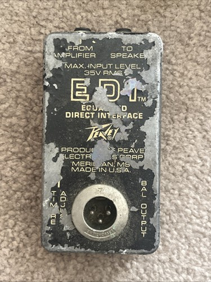 #ad Peavey EDI Equalized Direct Interface EDI Unit Only No Power Supply UNTESTED $16.95