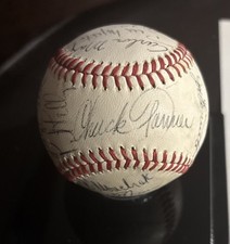 1973 Chicago White Sox Team Signed Ball OAL  27 Signatures JSA LOA