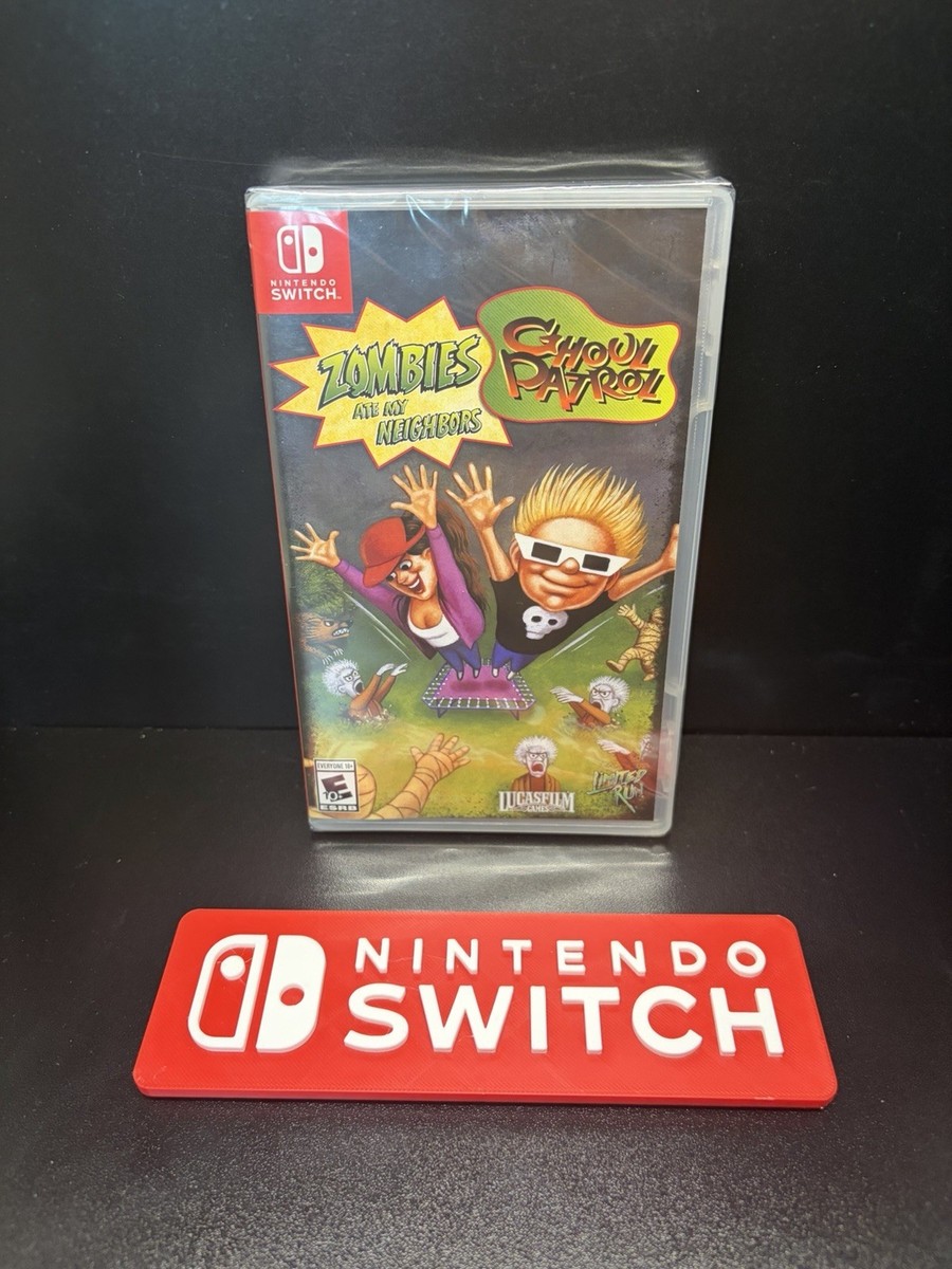Zombies Ate My Neighbors Ghoul Patrol Nintendo Switch Limited Run