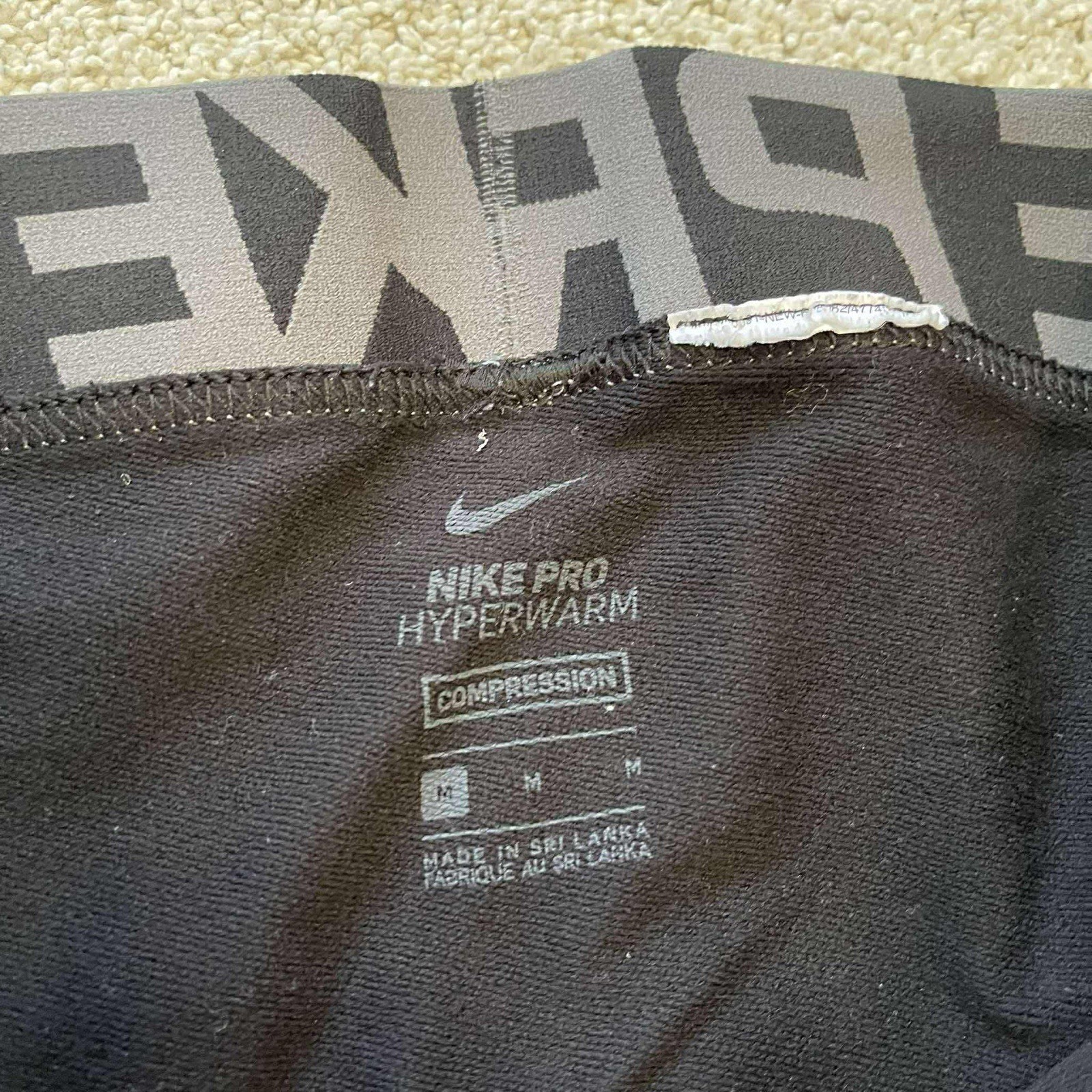 Men’s Nike Pro Hyperwarn Compression Training Tig… - image 2