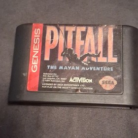 SEGA Genesis Console Black with Sega CD & Game Cartridges