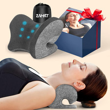Neck and Shoulder Relaxer Magnetic Therapy Pillowcase Cervical Traction Device