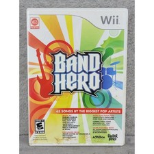 Activision Band Hero Nintendo Wii Video Game Music Rhythm 7.5" Case
