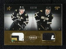 2013 Panini Dominion Time Warp 43/50 Antoine Roussel Mike Modano Patch HOF 0n64