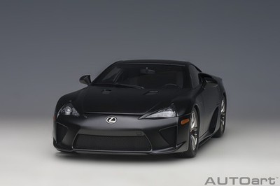 1/18 Lexus LFA Matt Black Composite Model Car By AUTOart 78852 | eBay