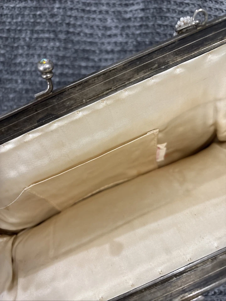 Винтажный лот из шести бисером застежки сумки вечерние кошельки - Изображение 4 из 4