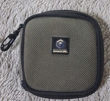 OEM Nintendo GameCube 12-Disc Slate Grey Carrying Case - Official Logo