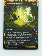 Knockout Maneuver - U54 - MTG - Secrets of Strixhaven: Mystical Archive (SOA)