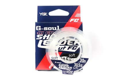 Verkauf YGK Hi Grade Shore Leader UT Fluorocarbon Soft 30m,No. 7,30.5lb 2656