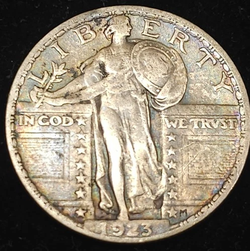 1923 Standing Liberty Quarter / Extra Fine