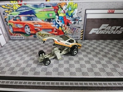 RARE VINTAGE Hot Wheels Blackwall Mongoose Funny Car Corvette Stingray Diecast