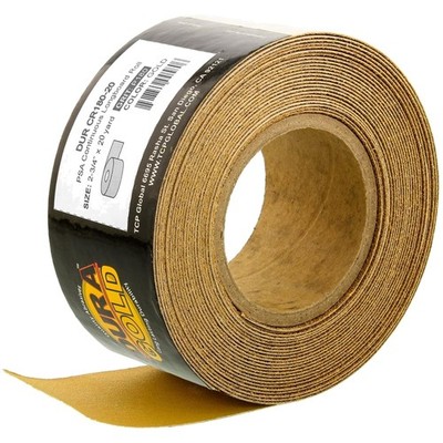 Gold 180 Grit PSA Sandpaper Roll