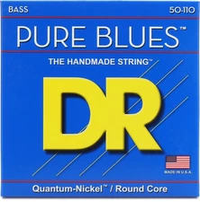 DR Strings PB-50 Pure Blues Quantum-nickel Bass Strings - .050-.110 Heavy