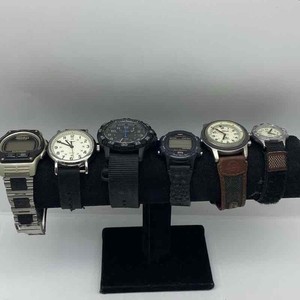 Timex Wristwatch Lot of 6 Mixed Models Expedition Ironman Indiglo Quartz
