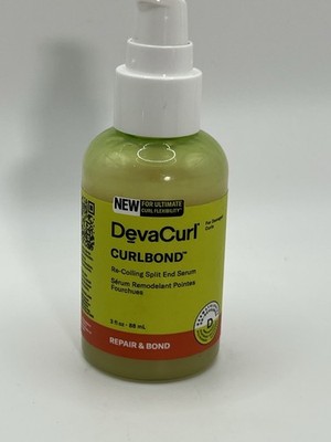 Deva Curl Hair Repair And Bond Curlbond 3oz Recoiling Split End Serum