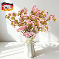 KüNstliche KirschblüTenzweige 3Er Set 70Cm FrüHlingsdeko Blumen FüR Zuhause BüRo