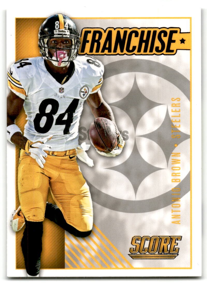 2016 Score #8 Antonio Brown Franchise Pittsburgh Steelers