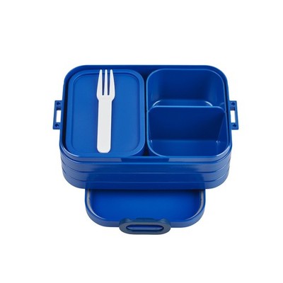Mepal Lunchbox Take A Break midi clevere Fächeraufteilung 900 ml Blau