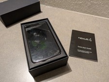 LG Nexus 4 E960 16G w/ Sailfish OS "Tahkalampi" Original box, screen blemish