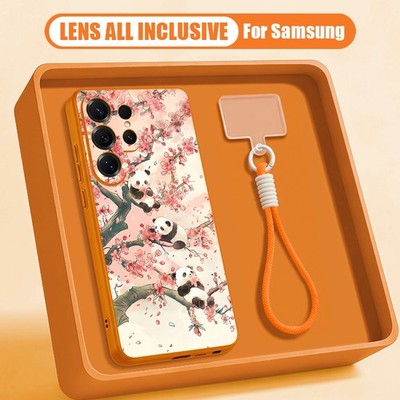 Magsafe Hülle für Samsung S25 S26 Ultra S24 S23 FE A17 A16 Cute Panda Handykette