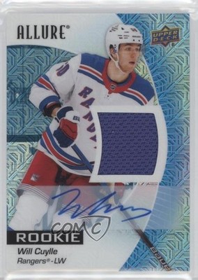 2023 Allure Rookies Blue Line Jersey 71/75 Will Cuylle #101 Rookie Auto RC 1jq0
