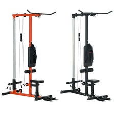 Soozier Lat Pull Down Machine Cable Station w...