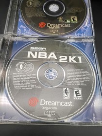 Dreamcast NBA 2K1 CIB + World Series Baseball 2K1 Bundle Tested
