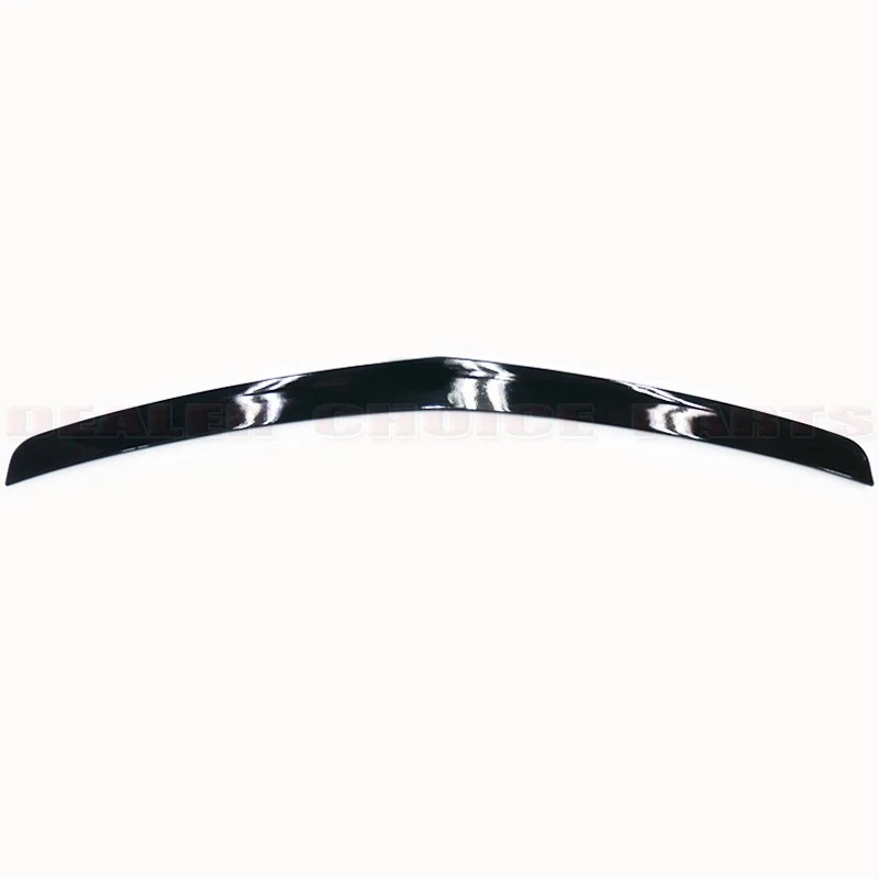 TRUNK Spoiler For 2010 2011 12 13 14 2015 2016 Mercedes W212 EClass GLOSS BLACK - Image 2 of 4